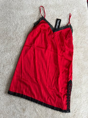 Satin Lace Trim Nightie