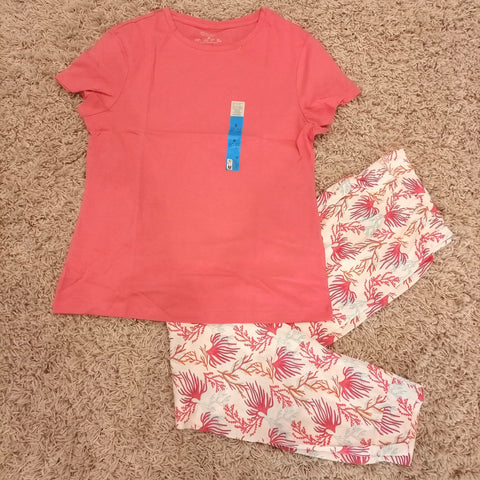 Cotton Short Sleeve PJ Set