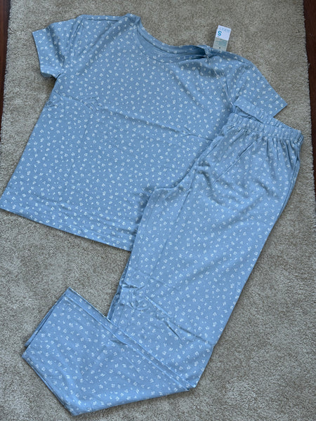 Cotton Short Sleeve PJ Set
